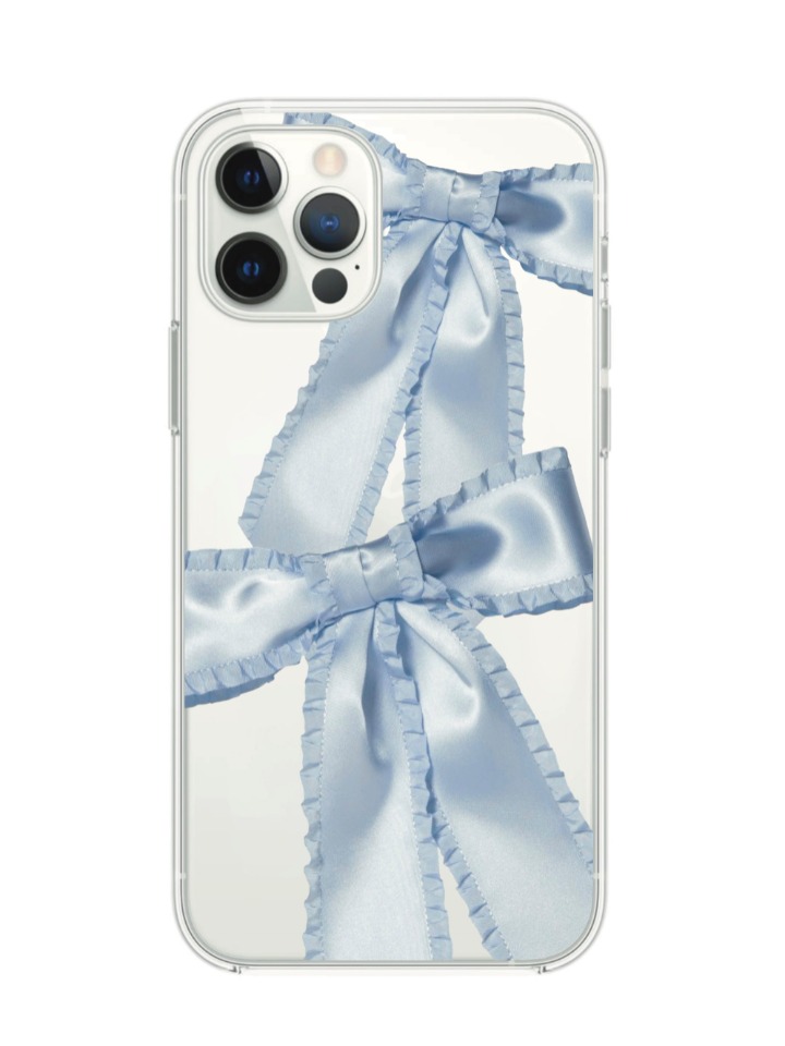 ribbons (blue) jellhard case