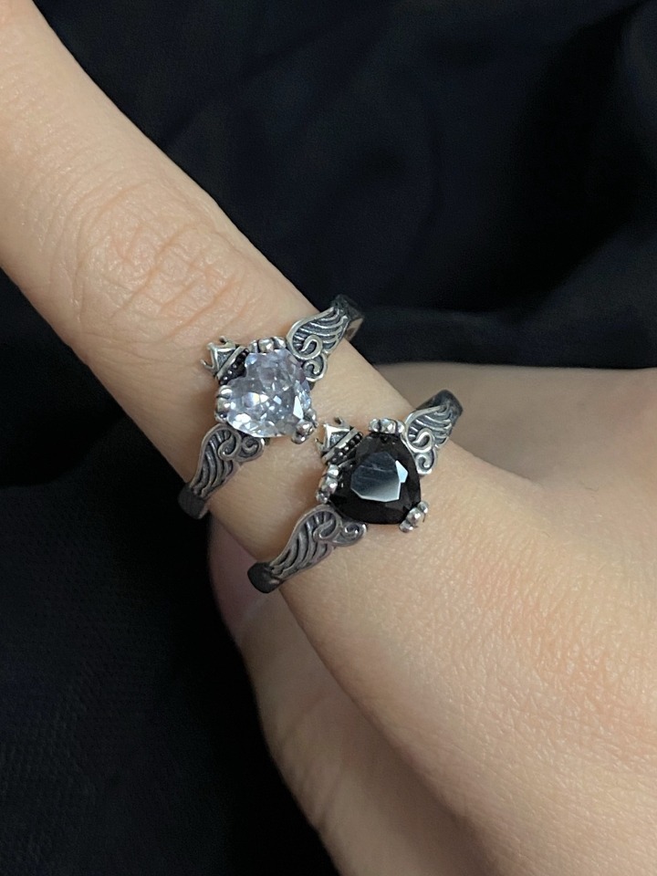 (Silver 925) cupid ring (2color)