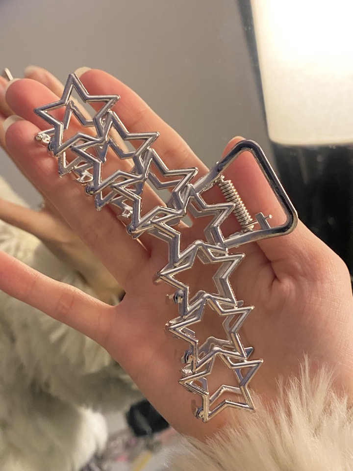 star hair clip